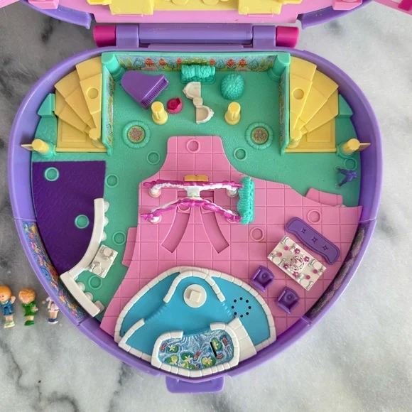 Polly Pocket | Vintage Bluebird Toys 1994 Wonderful Wedding Party Set People VTG - Picture 6 of 9